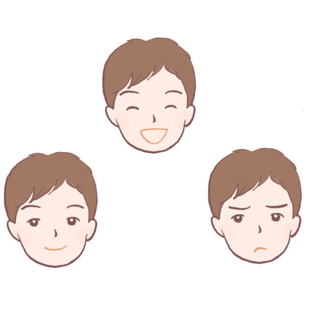 色々な子どもの顔のイラスト|さしえや | さしえや