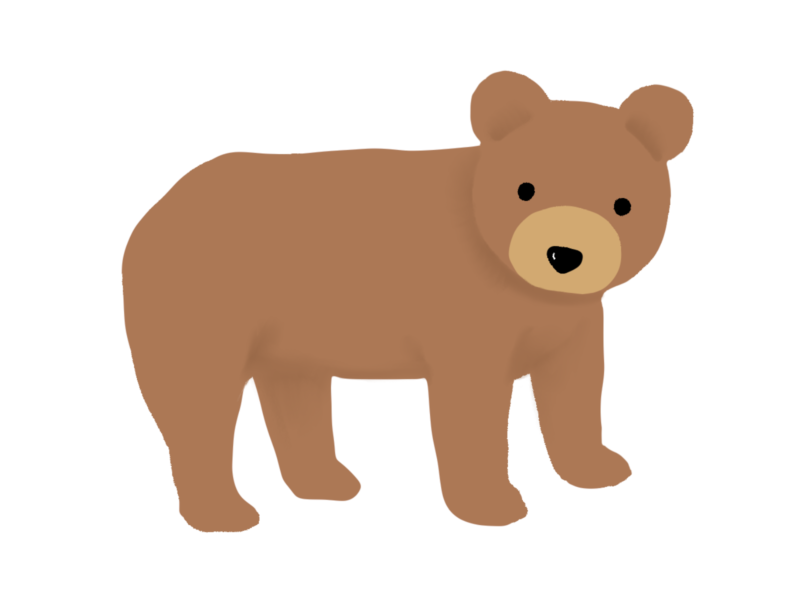 クマのイラスト｜さしえやフリー素材