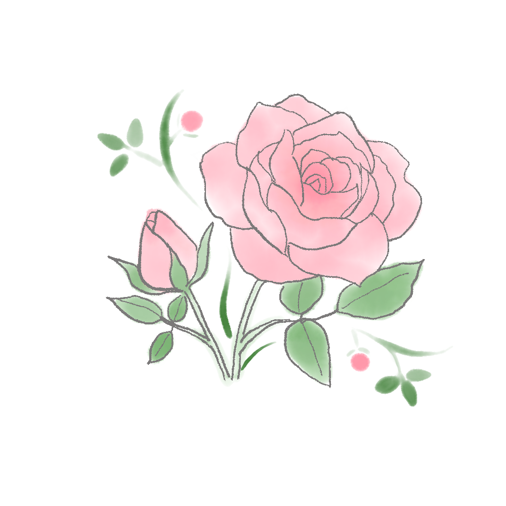 バラのイラスト｜さしえやフリー素材